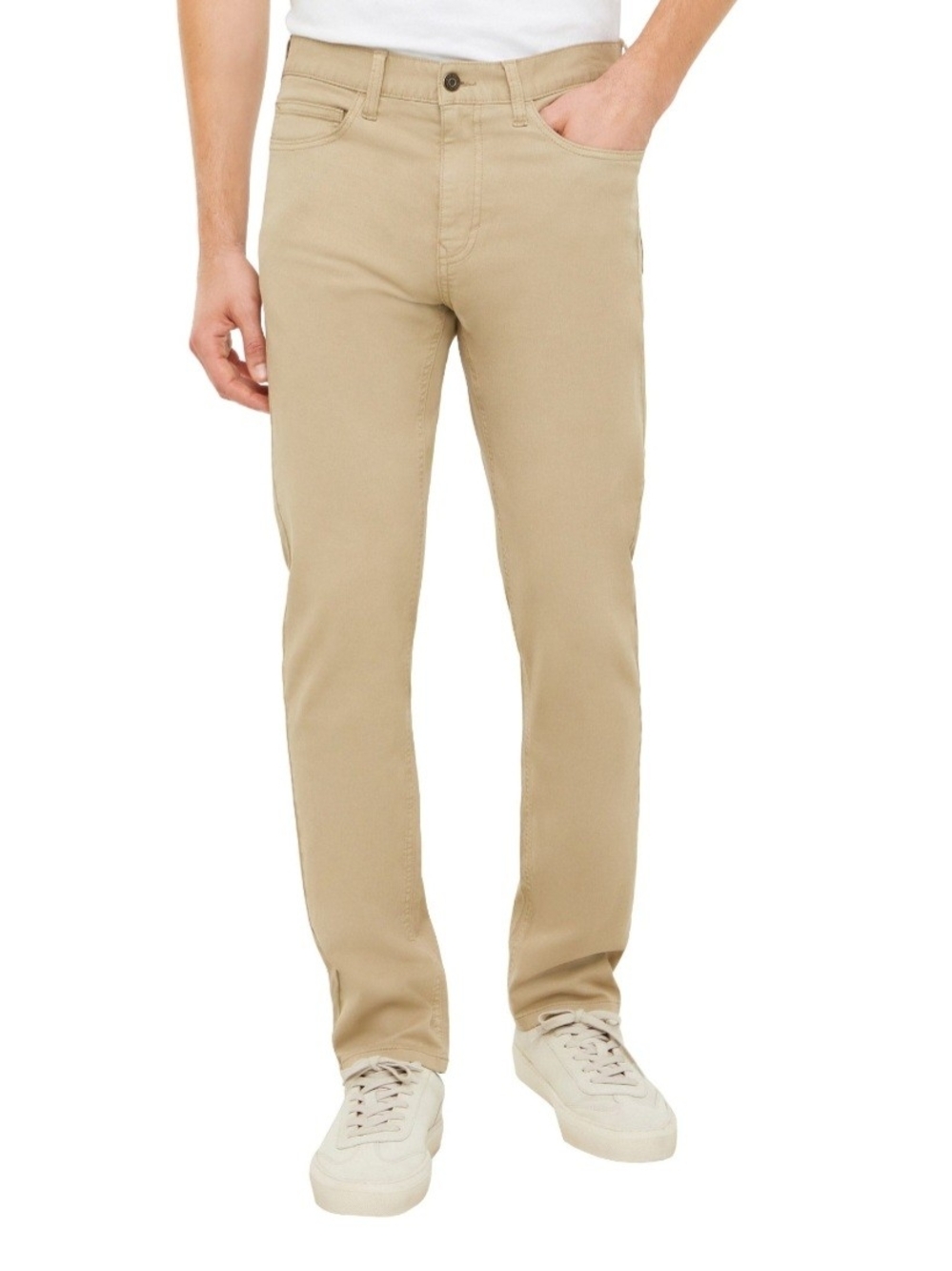 Banana Republic Twill 5 Pocket Slim Fit Jeans in Khaki- 38 X 34
